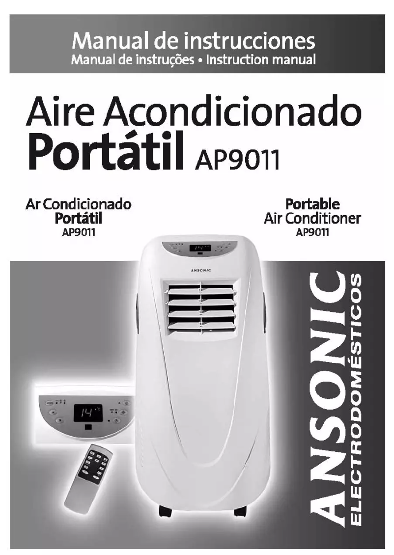 Image de la première page du manuel de l'appareil AP 9011