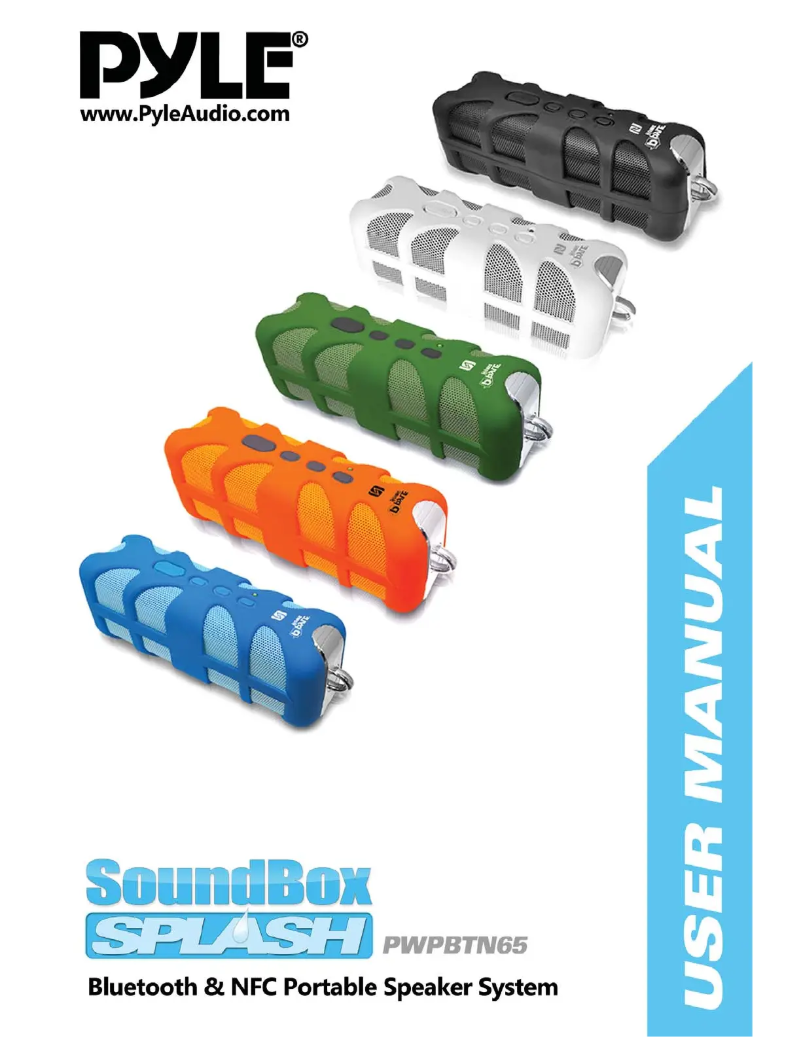 Page n°1 - Manuel utilisateur Pyle AZPWPBTN65GN
