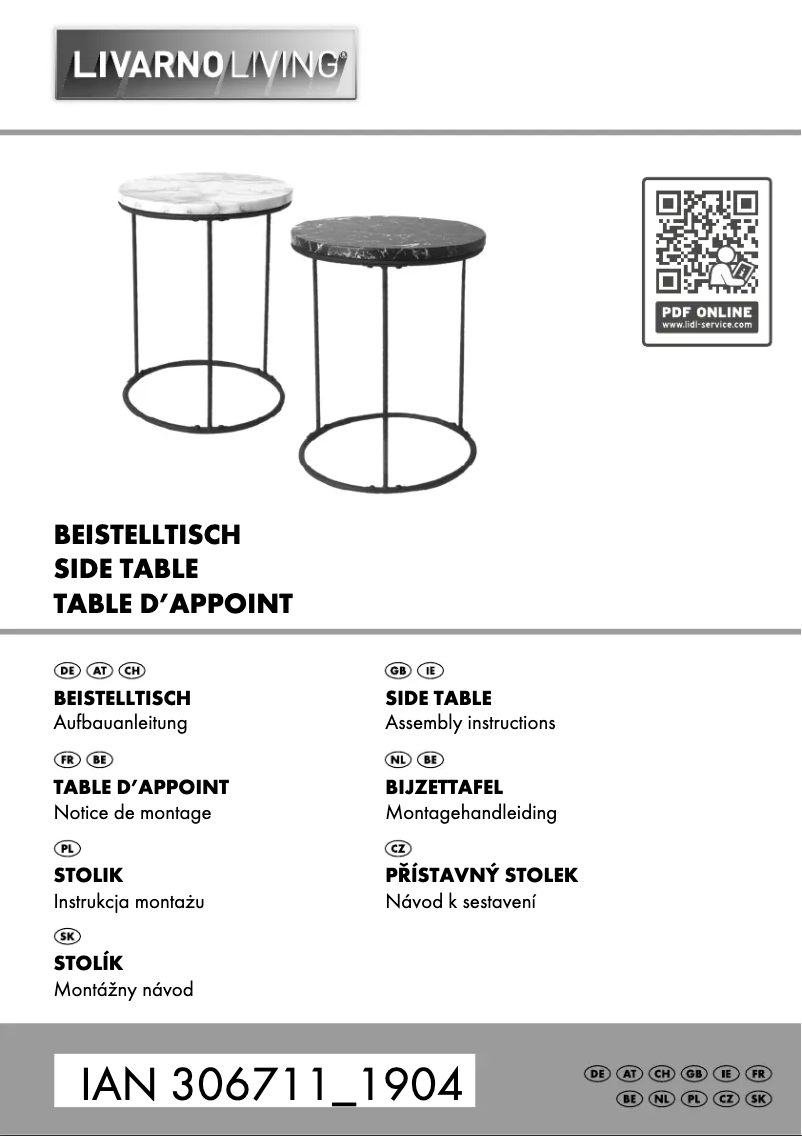 Image de la première page du manuel de l'appareil IAN 333901