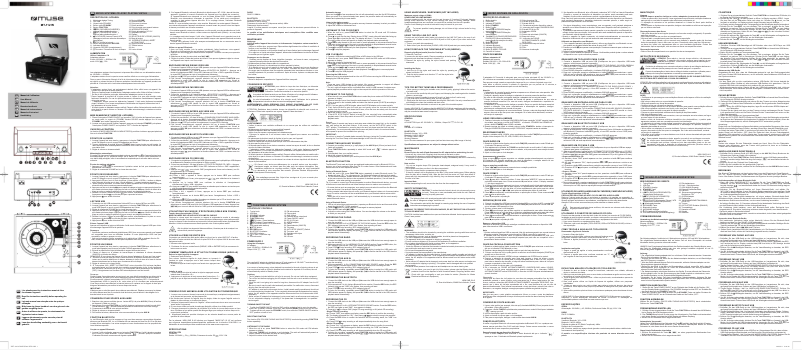 Image de la première page du manuel de l'appareil MT-112 W