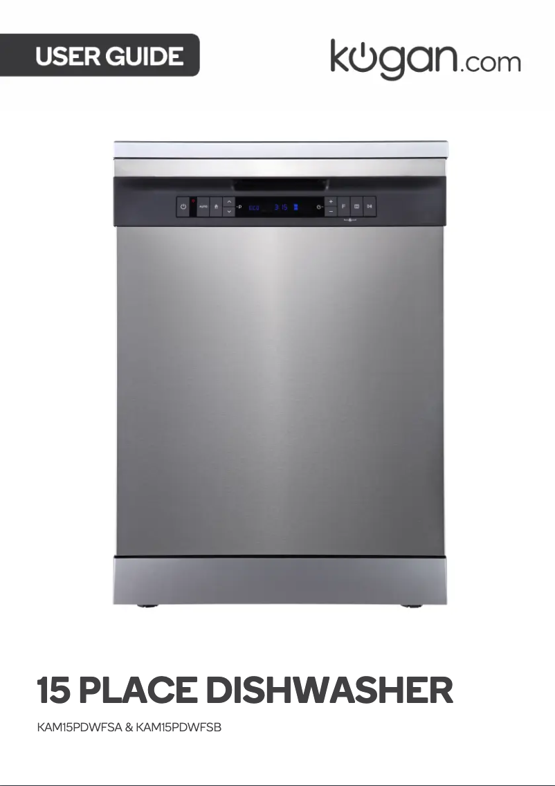 Page 1 de la notice Manuel utilisateur Kogan KAM15PDWFSB