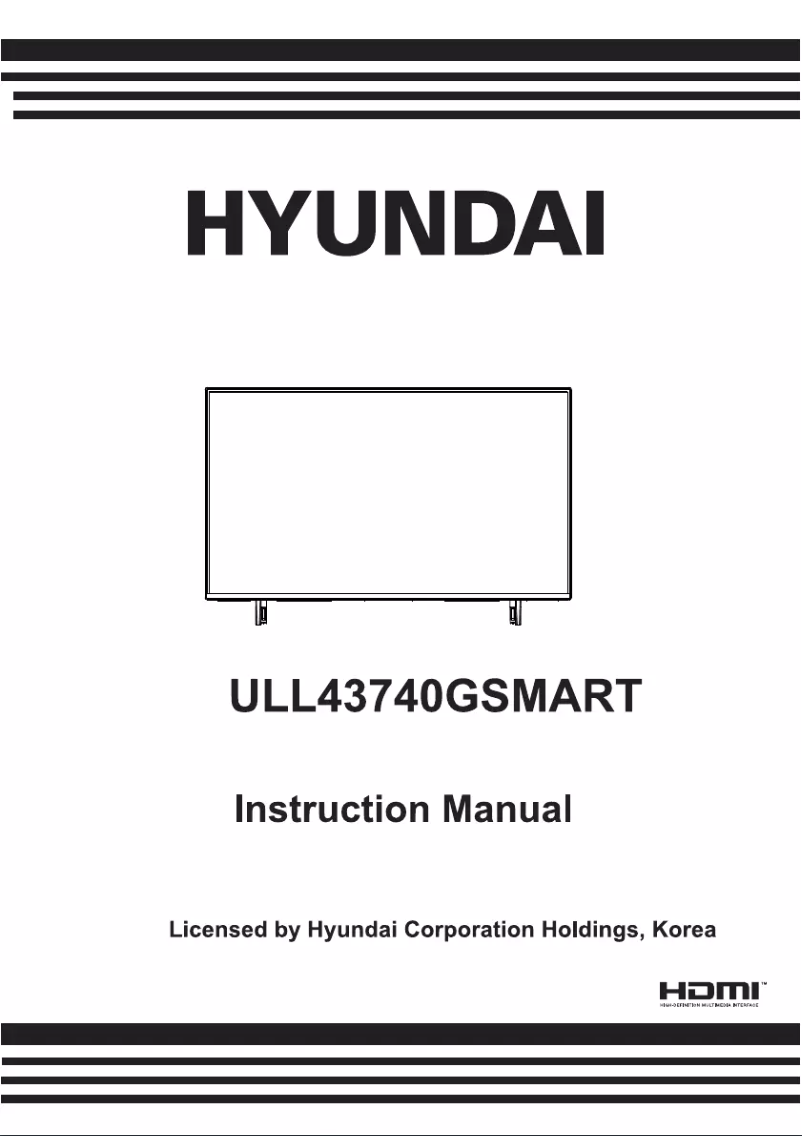 Image de la première page du manuel de l'appareil ULL 43740 GSMART