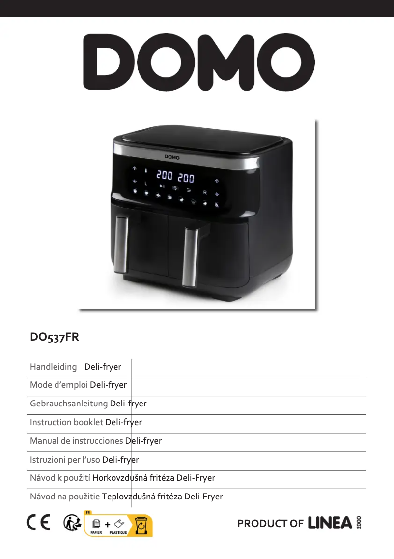 Page n°1 - Manuel utilisateur Domo DO537