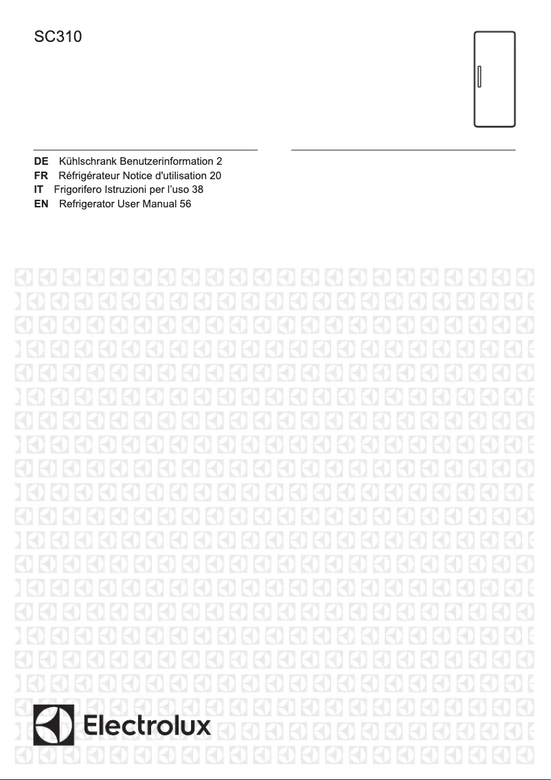 Imagen de la primera página del manual del dispositivo SC310