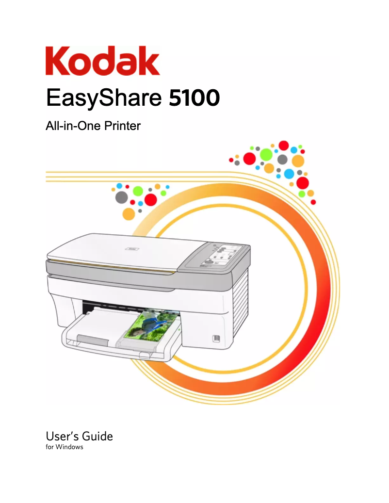 Page 1 de la notice Manuel utilisateur Kodak EasyShare 5100