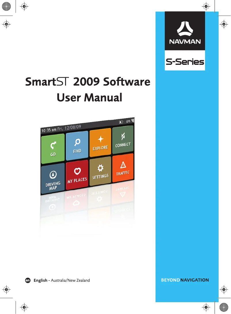Page n°1 - Manuel utilisateur Navman S-Series Platinum S100