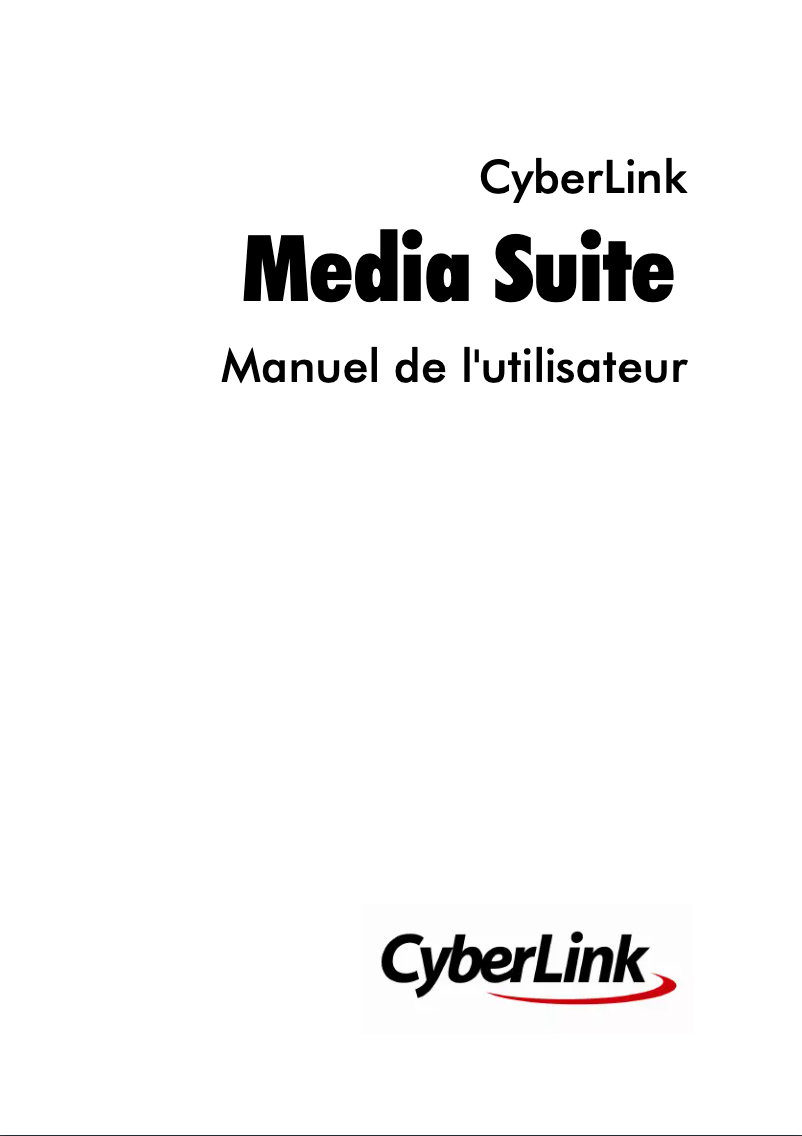 Image de la première page du manuel de l'appareil Media Suite 12