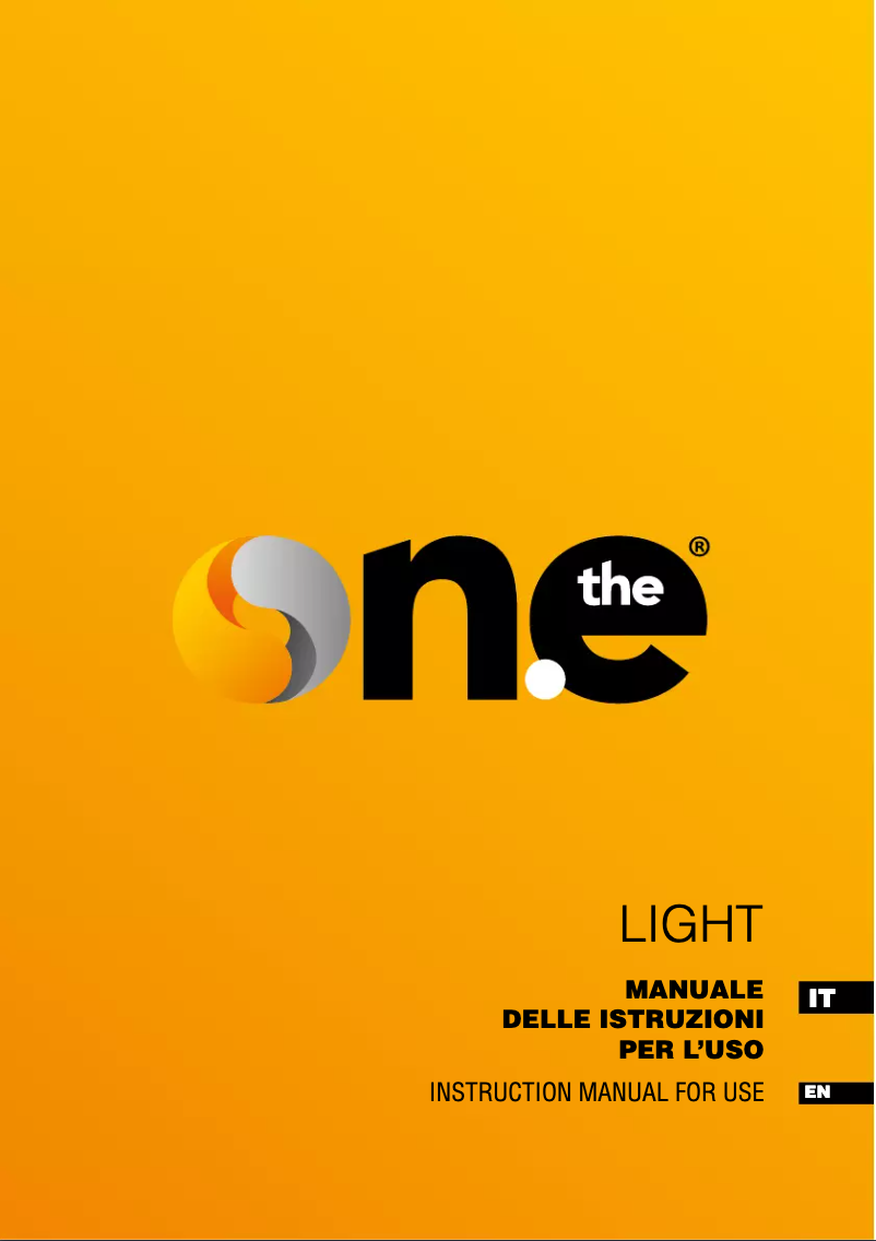 Page 1 de la notice Manuel utilisateur Icon.e Light