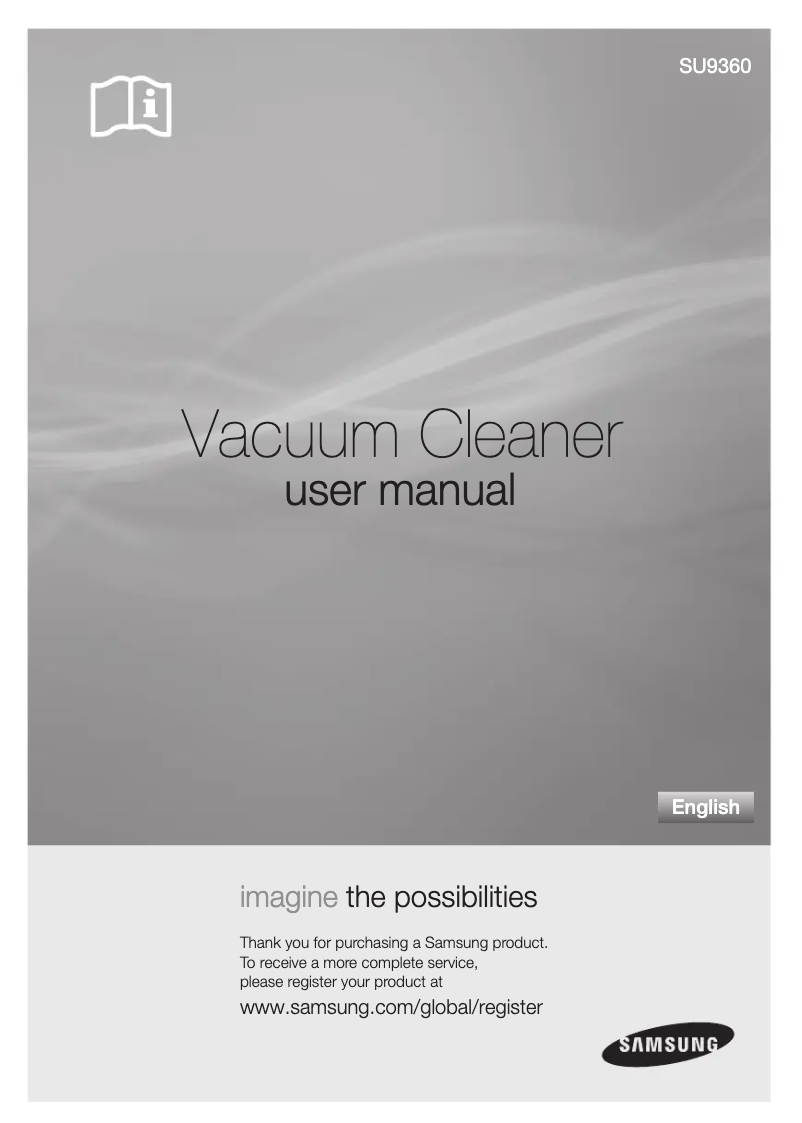 Image de la première page du manuel de l'appareil SU9365