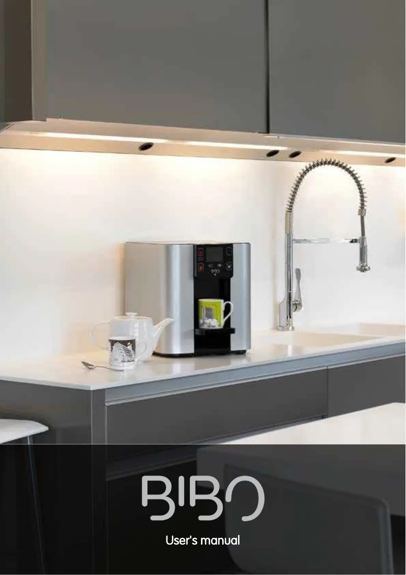 Image de la première page du manuel de l'appareil BIBO10101