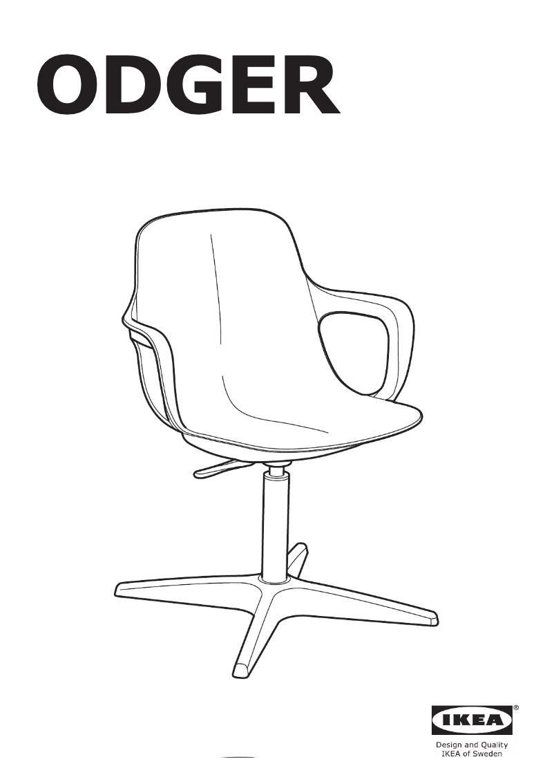 Image de la première page du manuel de l'appareil ODGER