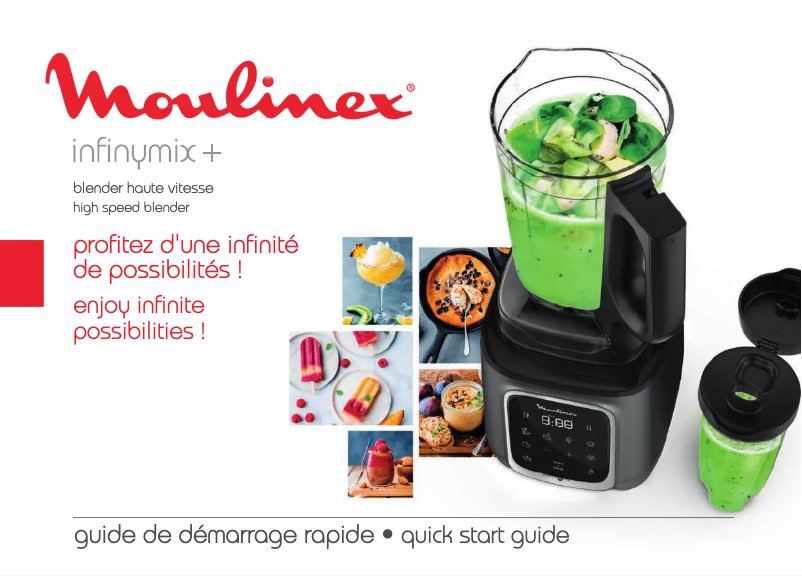 Image de la première page du manuel de l'appareil Infinimix+ LM91HD10