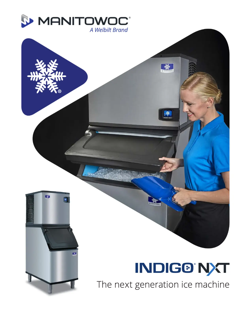 Page n°1 - Manuel utilisateur Manitowoc IDT0450W