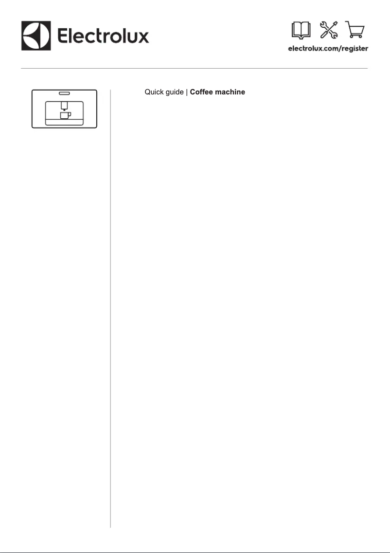 Page n°1 - Manuel utilisateur Electrolux KBC85Z