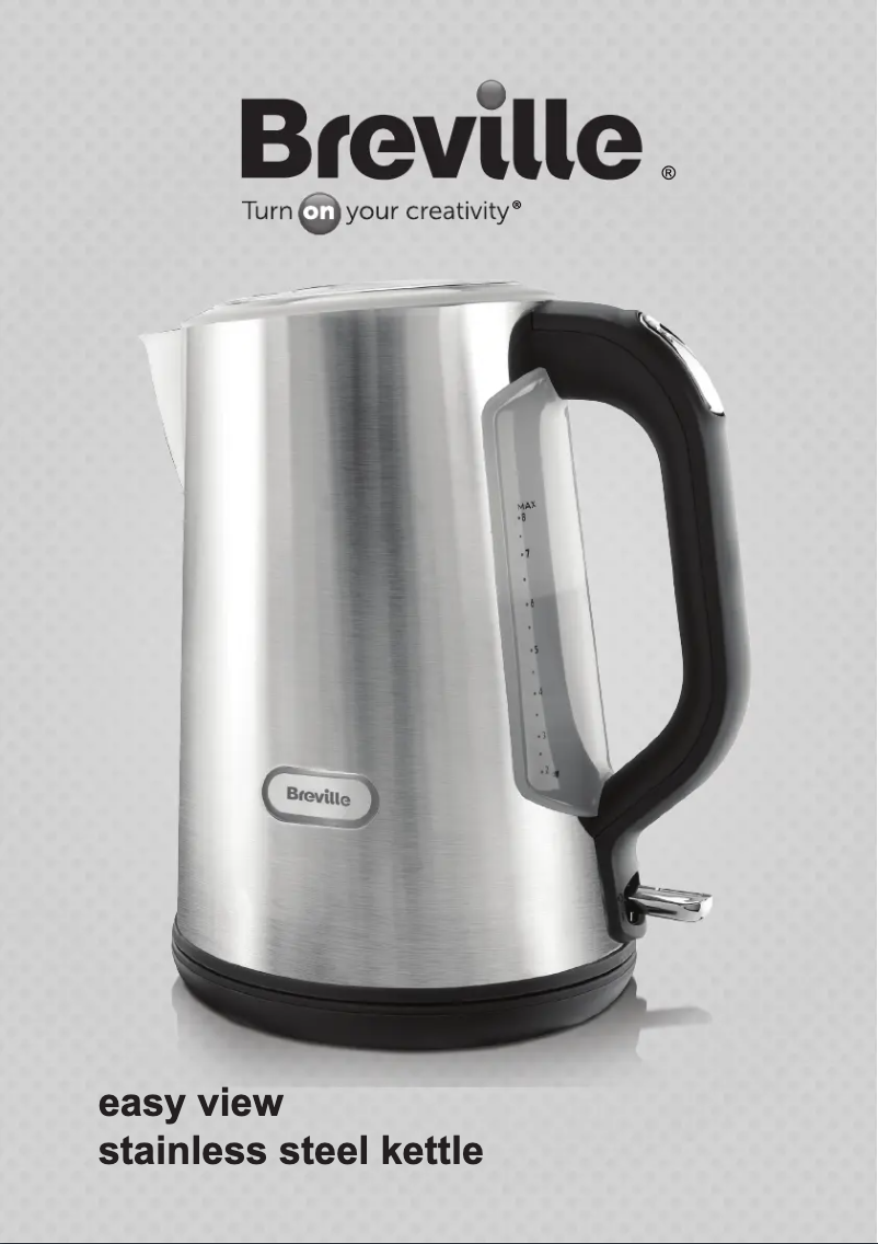 Page 1 de la notice Manuel utilisateur Breville Easy View VKJ900
