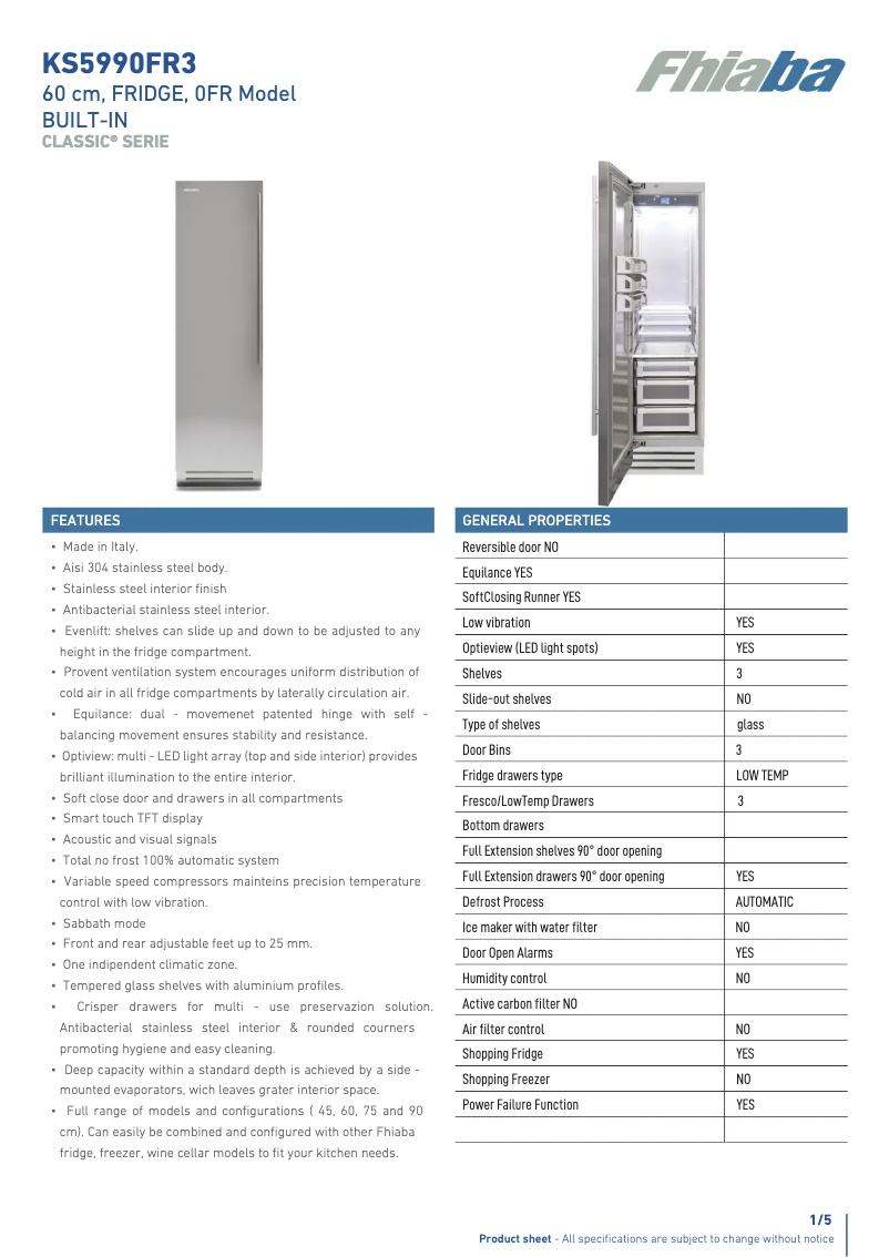 Image de la première page du manuel de l'appareil KS5990FR3A