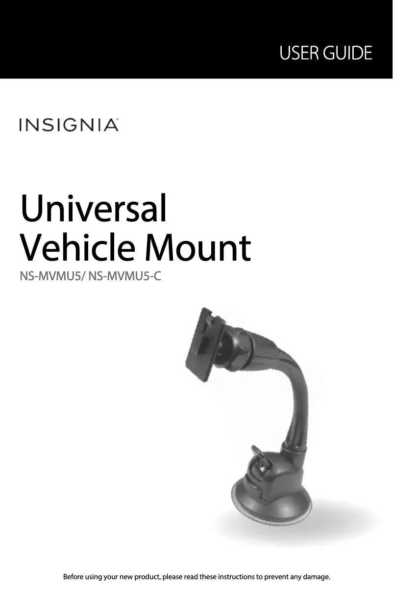 Page n°1 - Manuel utilisateur Insignia NS-MVMU5