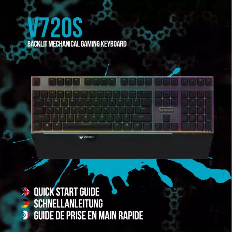 Page n°1 - Manuel utilisateur Rapoo V720S VPRO