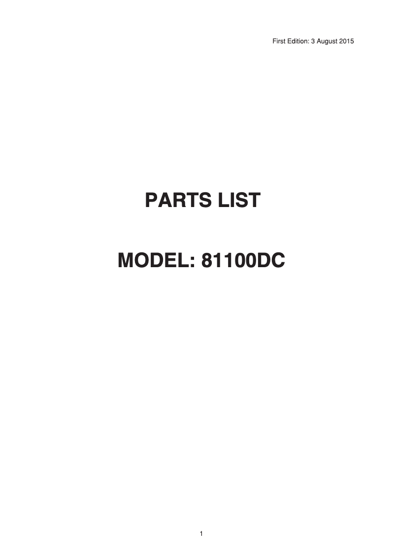 Image de la première page du manuel de l'appareil MOD-100