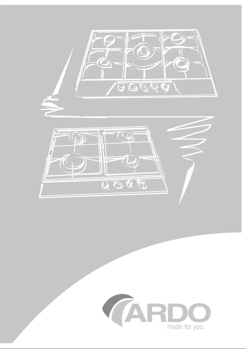 Page 1 de la notice Manuel utilisateur Ardo HBF6V4GTC