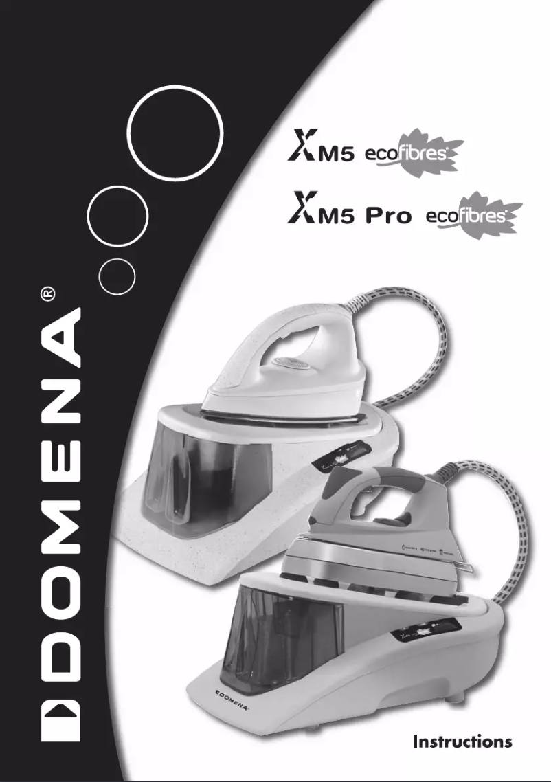 Image de la première page du manuel de l'appareil Xm 5 ecofibres