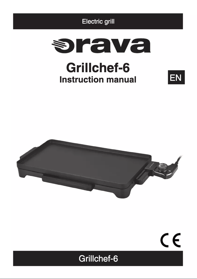 Page n°1 - Manuel utilisateur Orava Grillchef-6