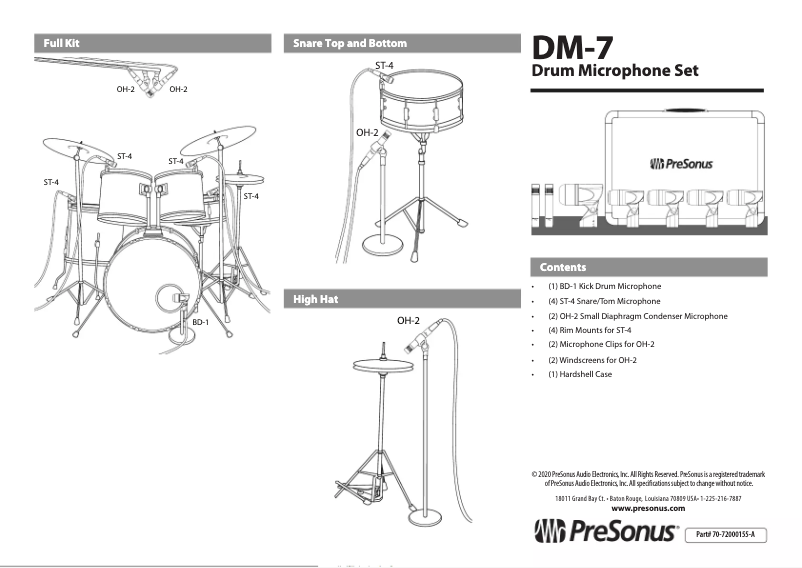 Image de la première page du manuel de l'appareil DM-7