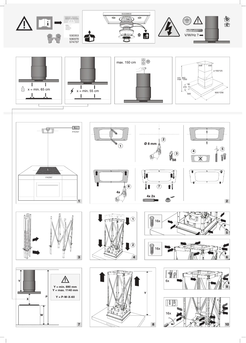 Image de la première page du manuel de l'appareil CI4939S
