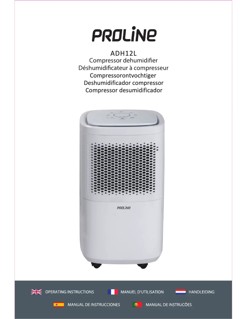 Image de la première page du manuel de l'appareil ADH12L