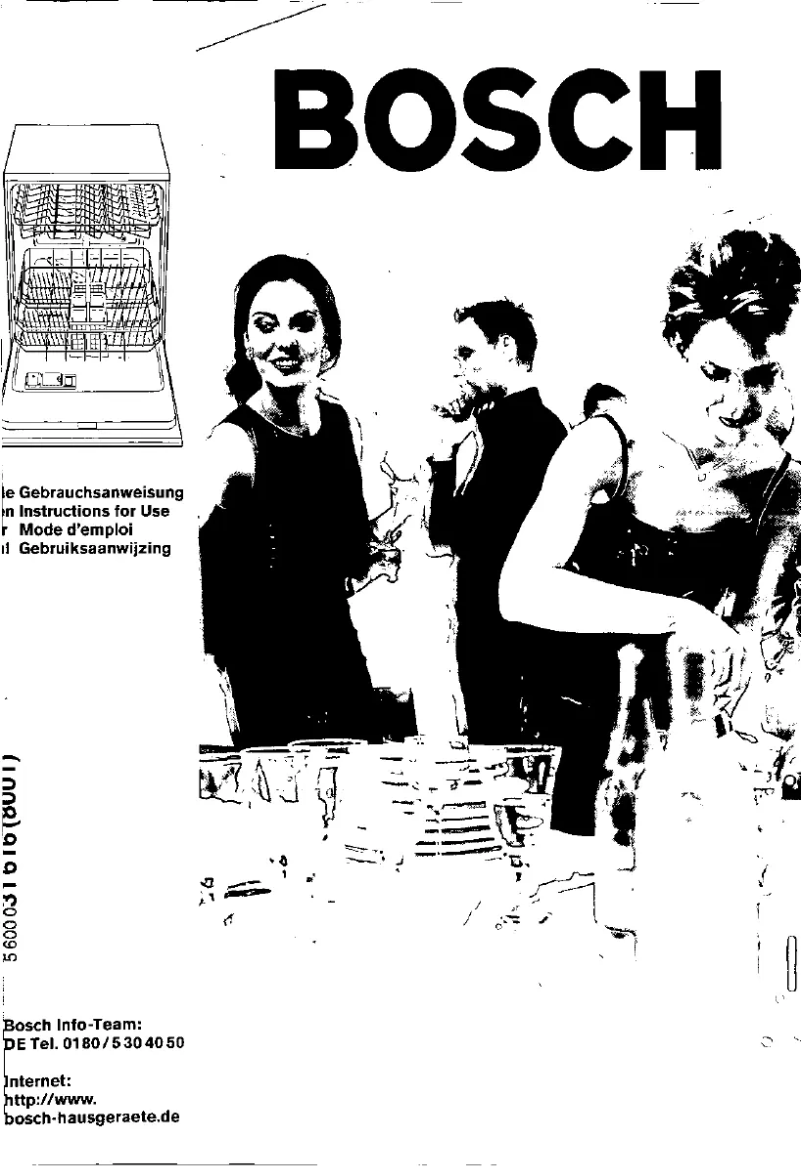 Page n°1 - Manuel utilisateur Bosch SGI466256