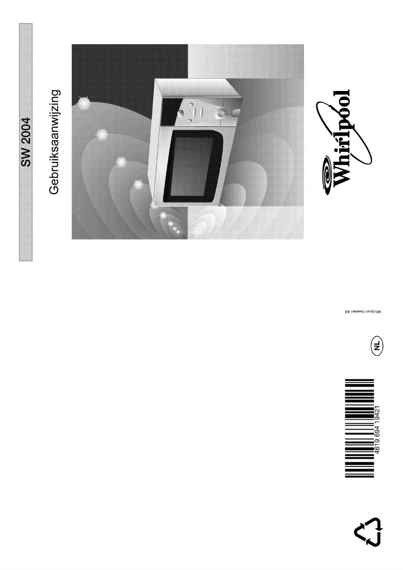 Página 1 del manual Manual de usuario Whirlpool SW 2004