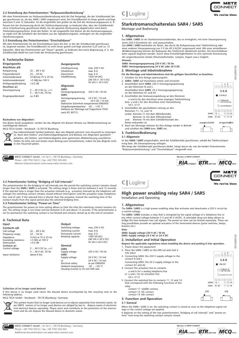 Image de la première page du manuel de l'appareil 130283-I