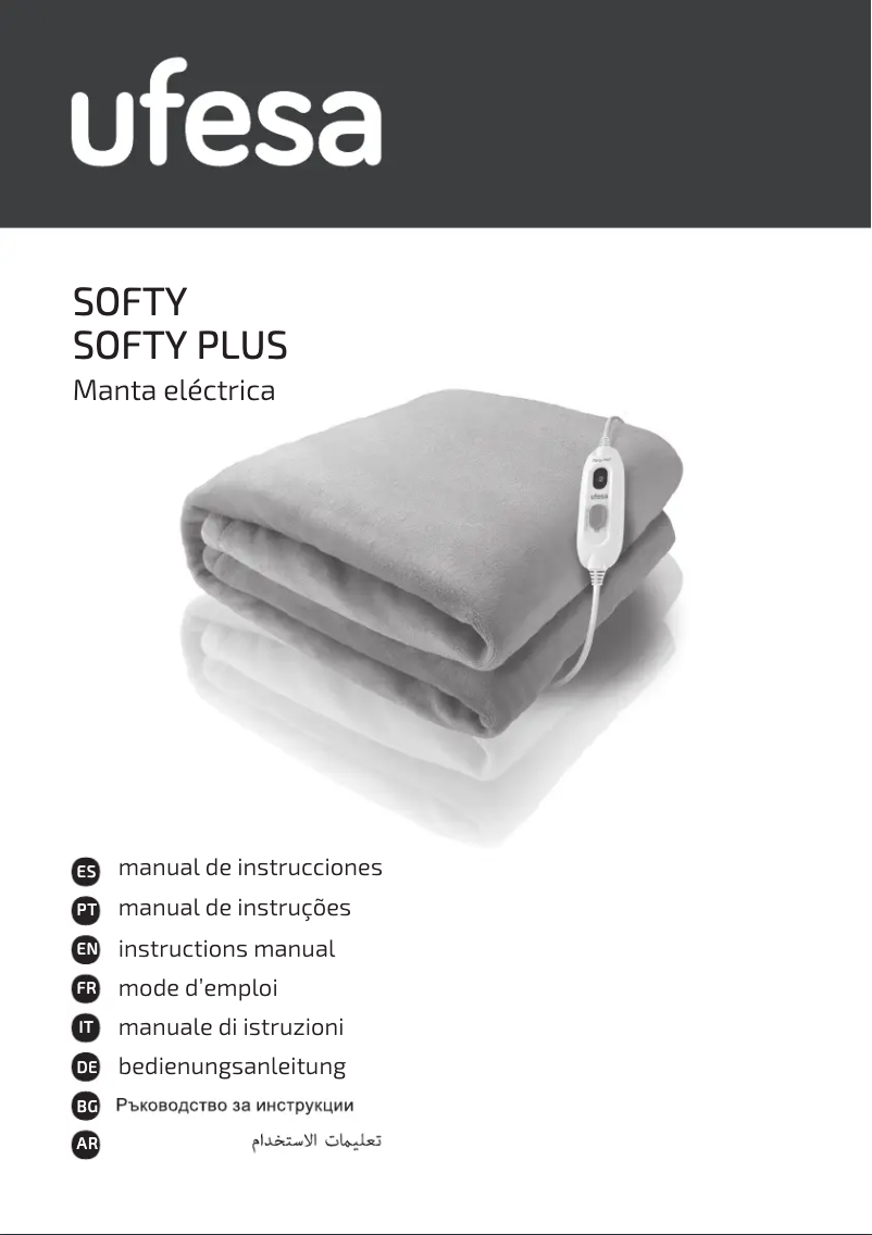 Page n°1 - Manuel utilisateur Ufesa Softy Plus