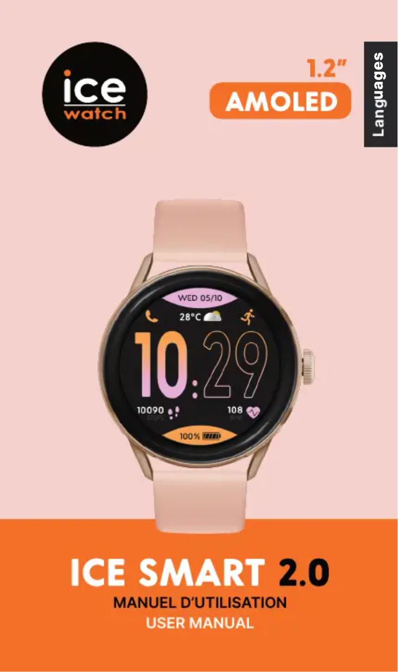 Page n°1 - Manuel utilisateur ICE Watch Smart Two 1.20