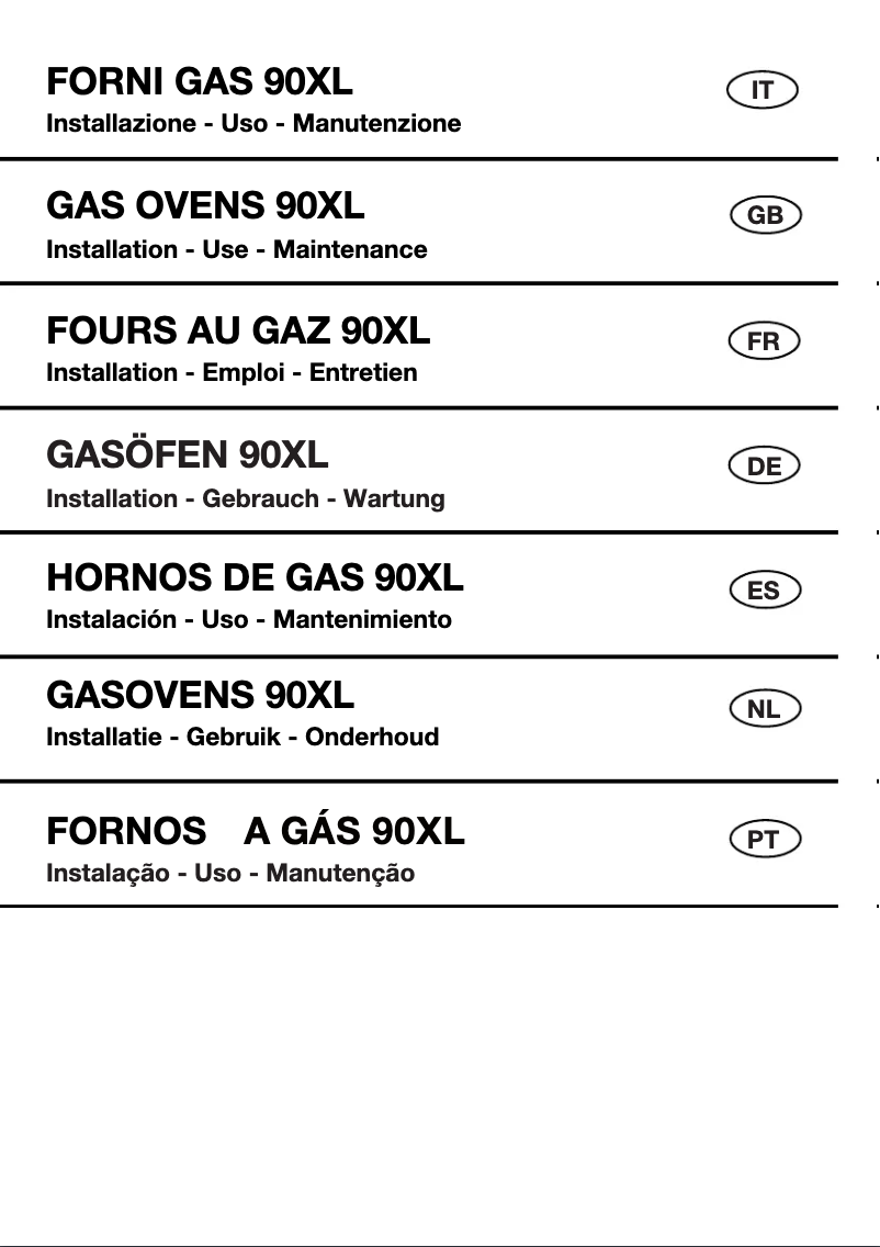Page n°1 - Guide d'installation Fulgor Milano FUTO 9605 FG EM 2F IX