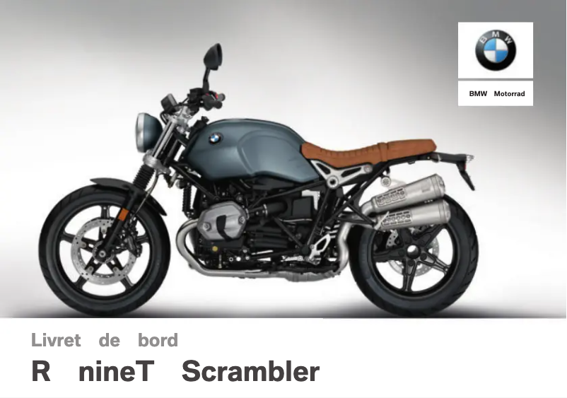 Página 1 del manual Manual de usuario BMW R nineT Scrambler (2019)
