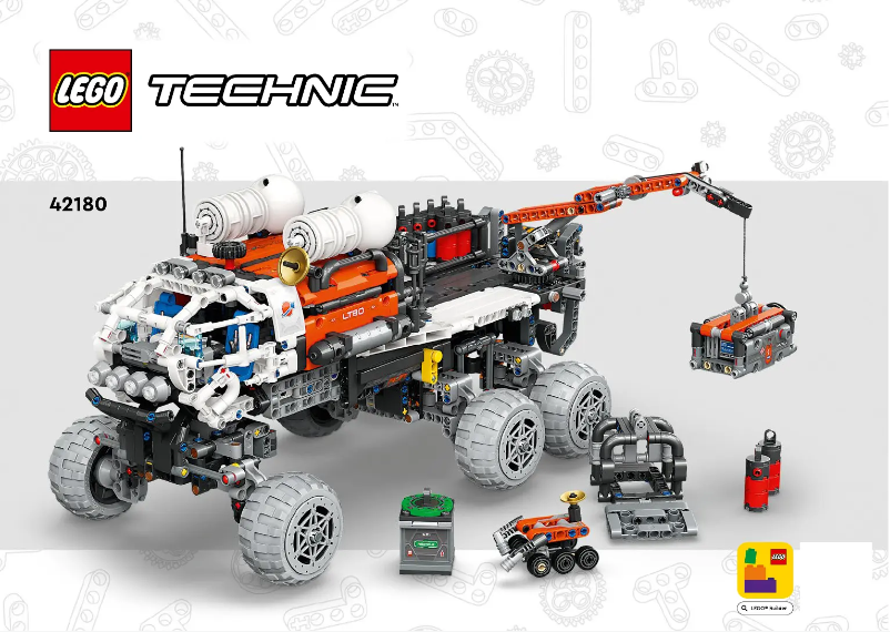 Page n°1 - Consignes visuelles Lego Technic 42180