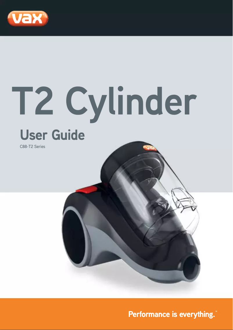 Page 1 de la notice Manuel utilisateur Vax C88-T2