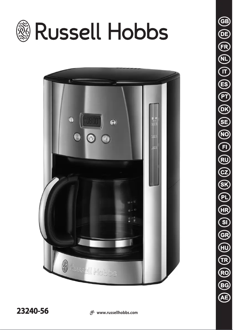 Page 1 de la notice Manuel utilisateur Russell Hobbs 23240-56