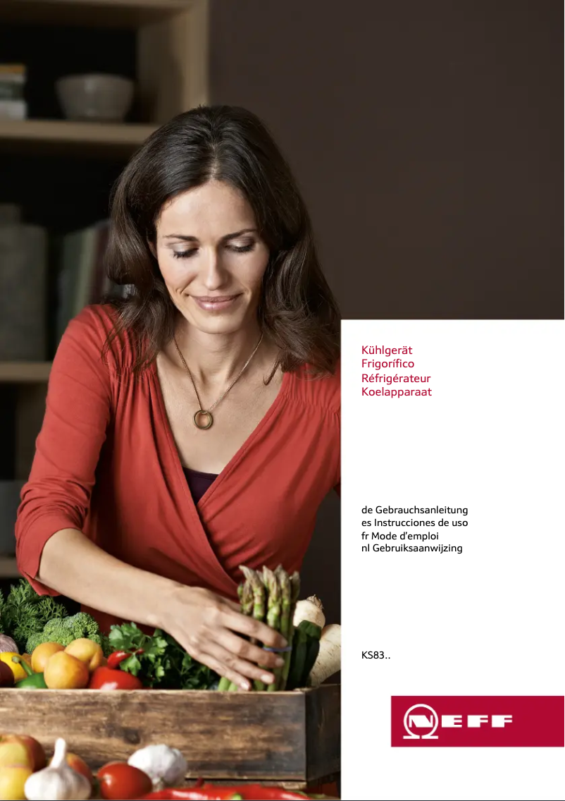 Page 1 de la notice Manuel utilisateur Neff KS8348I30W