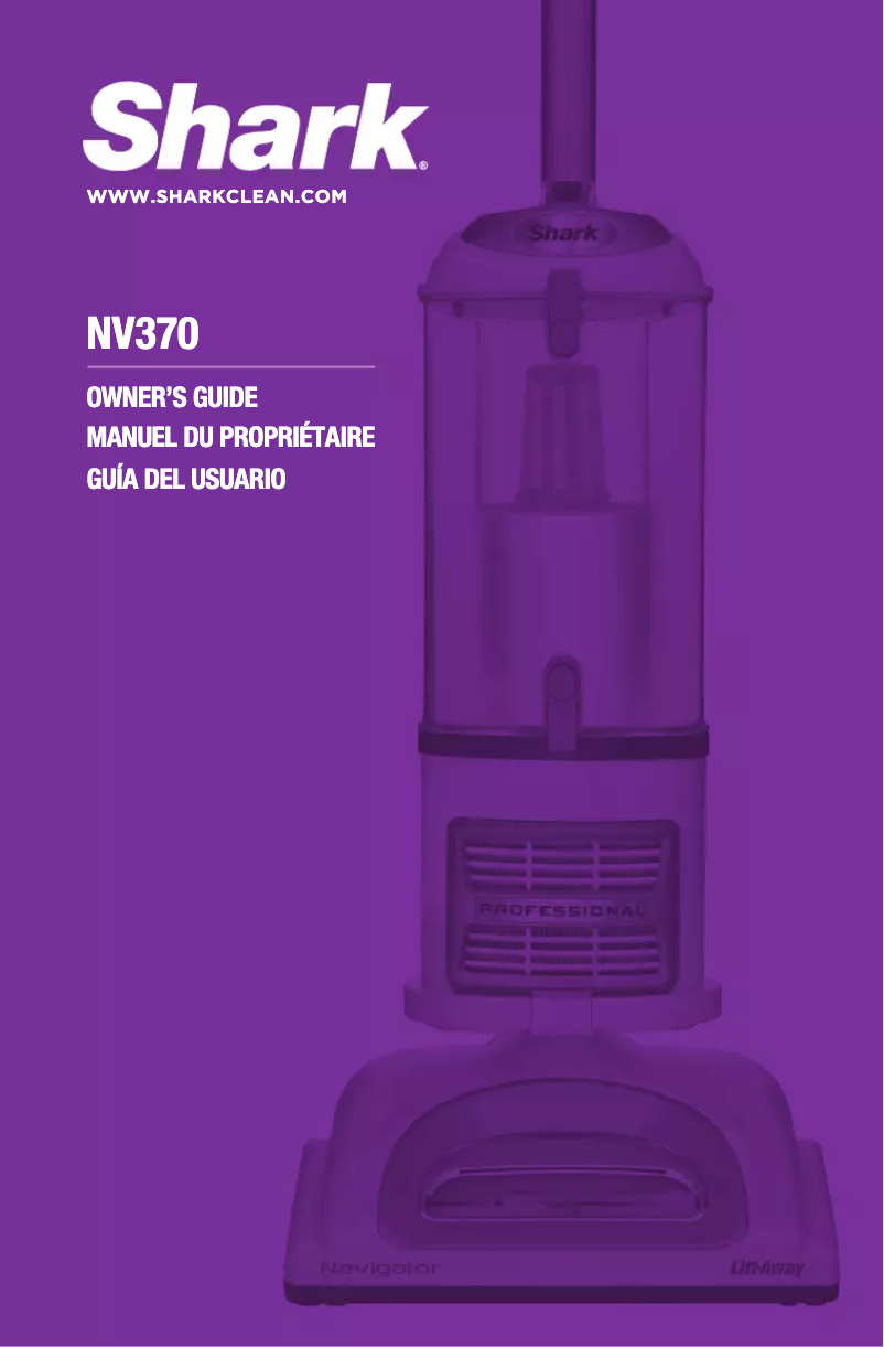 Image de la première page du manuel de l'appareil Navigator NV370