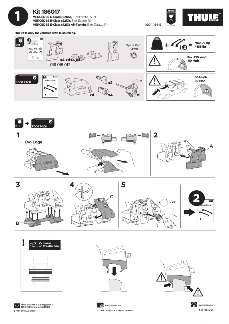Image de la première page du manuel de l'appareil Kit 186017