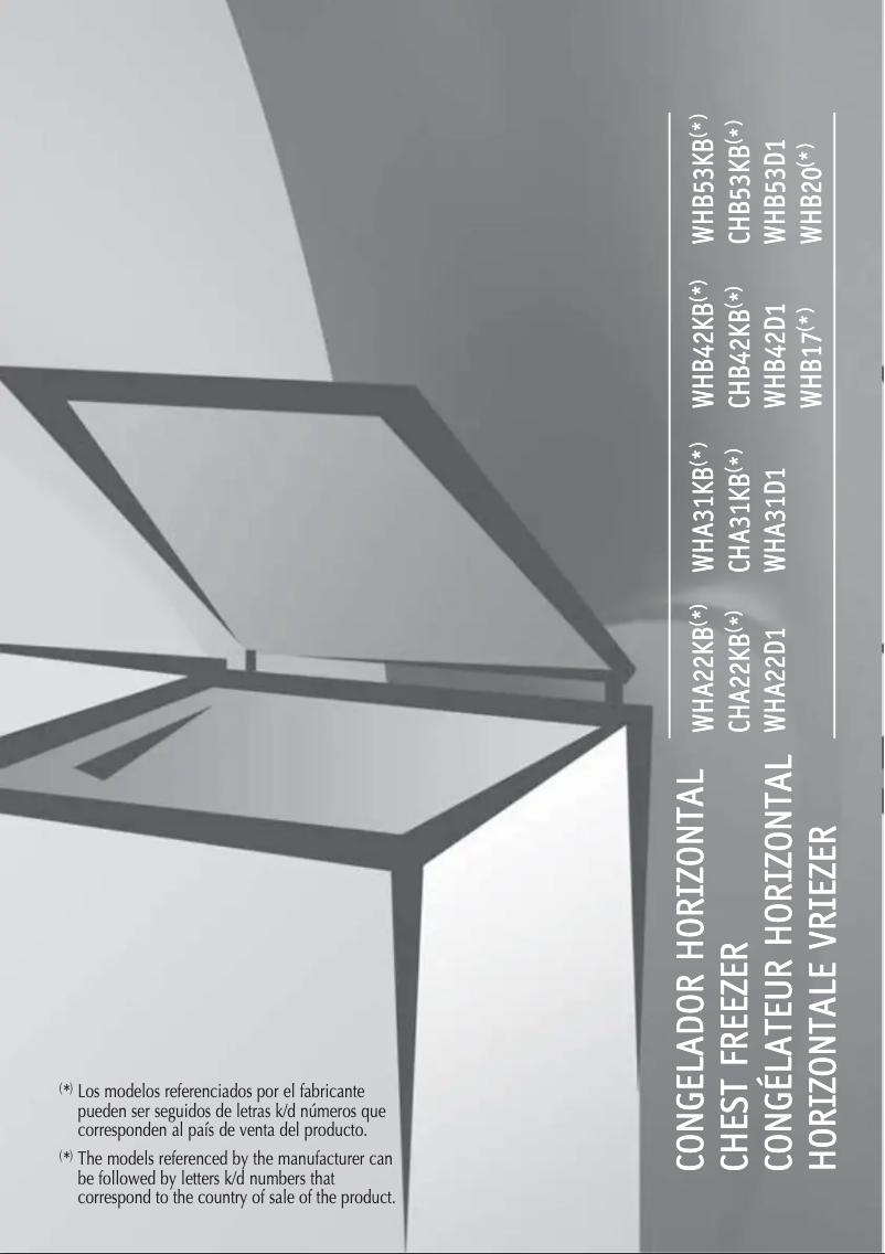 Page 1 de la notice Manuel utilisateur Whirlpool WHA22D1