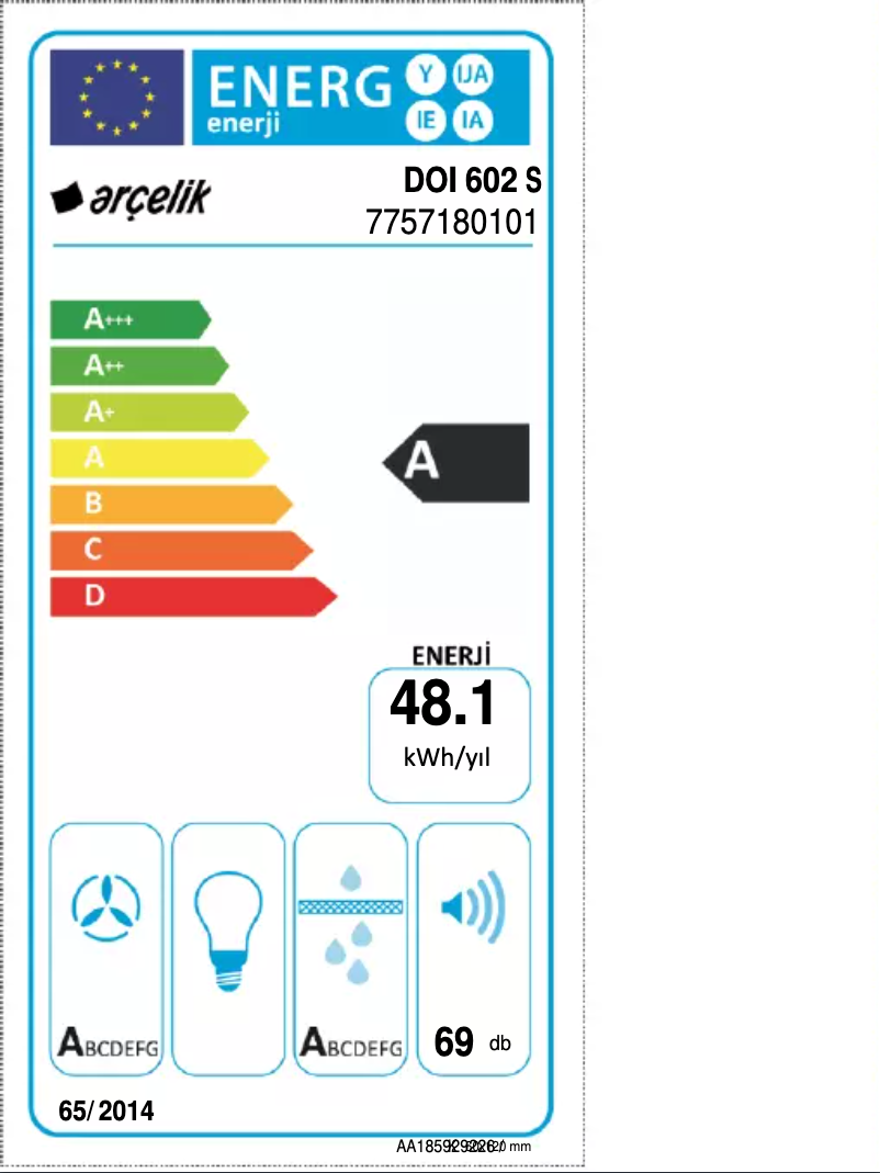 Image de la première page du manuel de l'appareil DOI 602 S