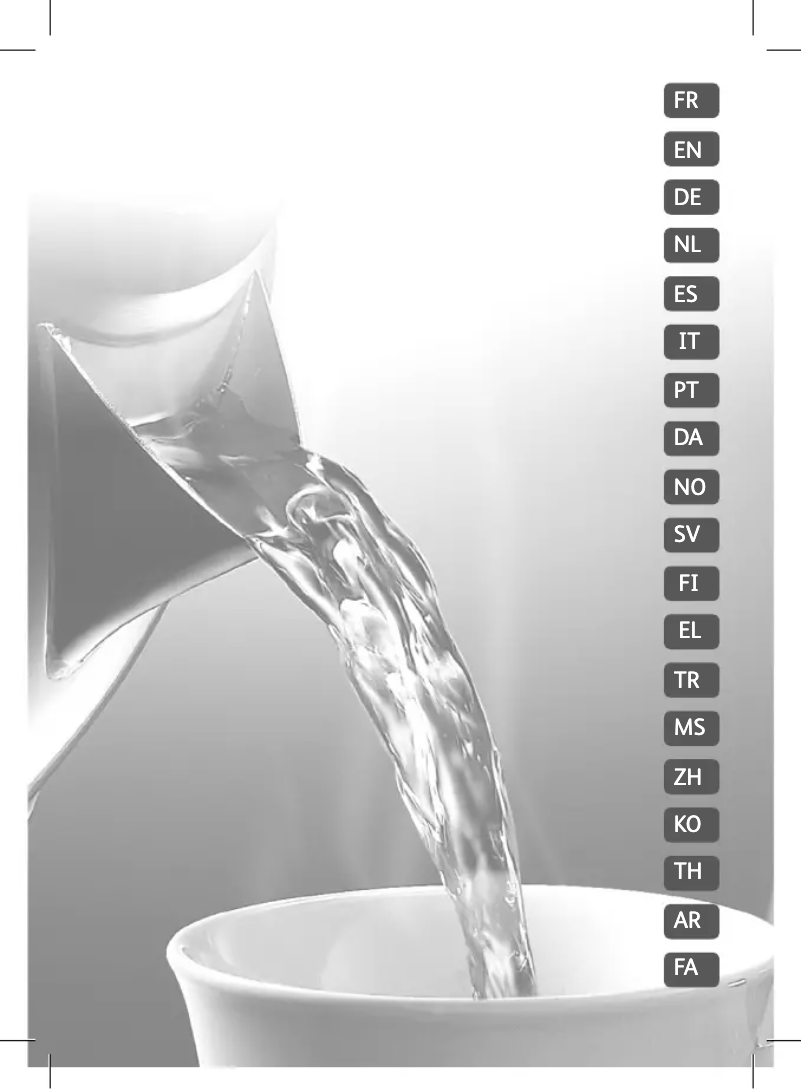 Page n°1 - Manuel utilisateur Moulinex Principio BY1058