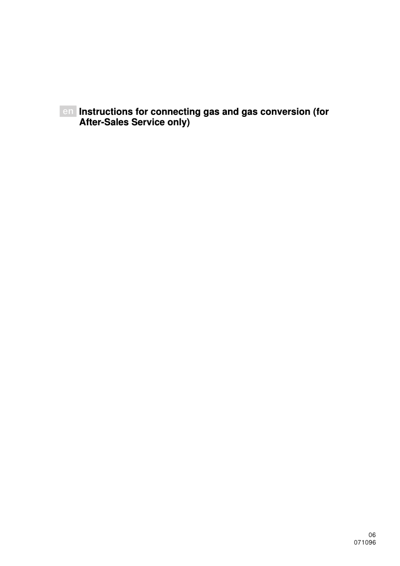Page n°1 - Guide d'installation Siemens HR725220T
