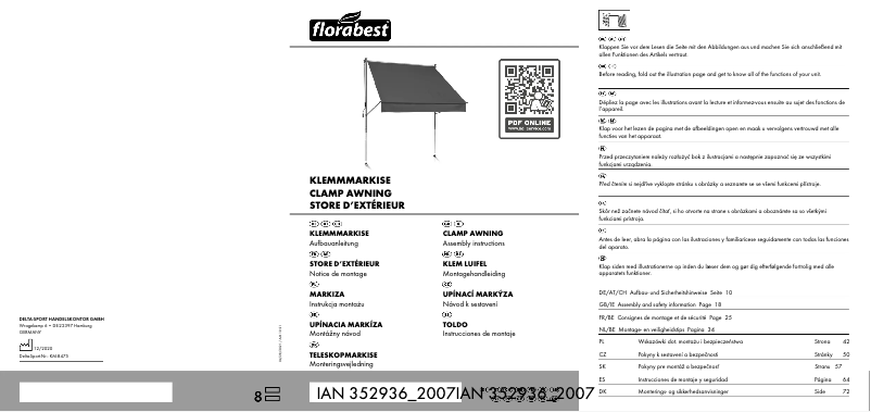 Página 1 del manual Manual de usuario Florabest IAN 352928