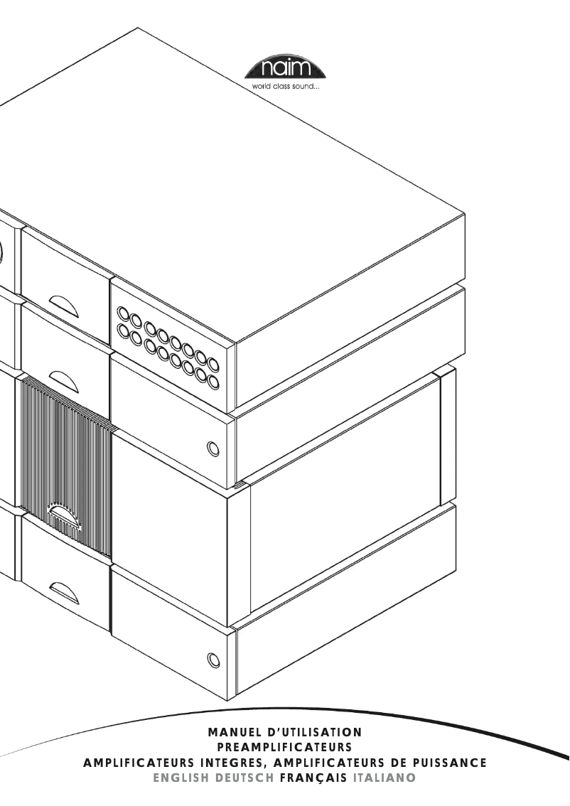 Image de la première page du manuel de l'appareil NAP 155 XS