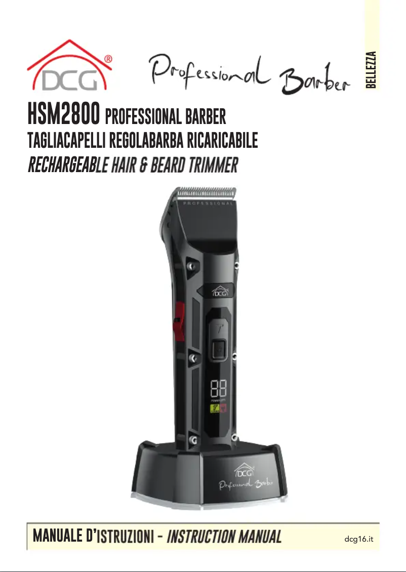 Página 1 del manual Manual de usuario DCG HSM2800