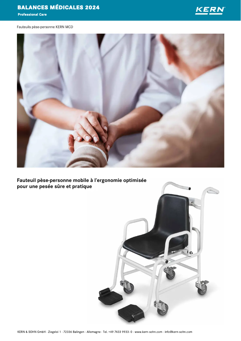 Page 1 de la notice Brochure Kern MCD 300K-1